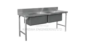 Double Wash Pot Sink