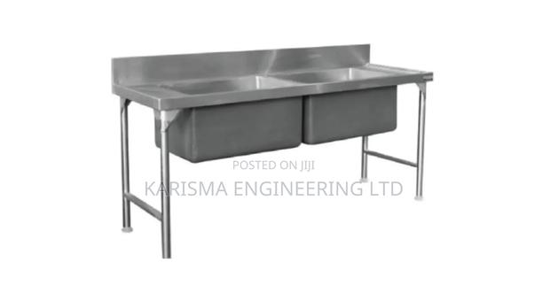 Double Wash Pot Sink - main view