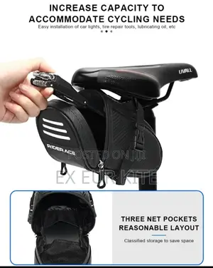 Saddle Bag With Reflectors