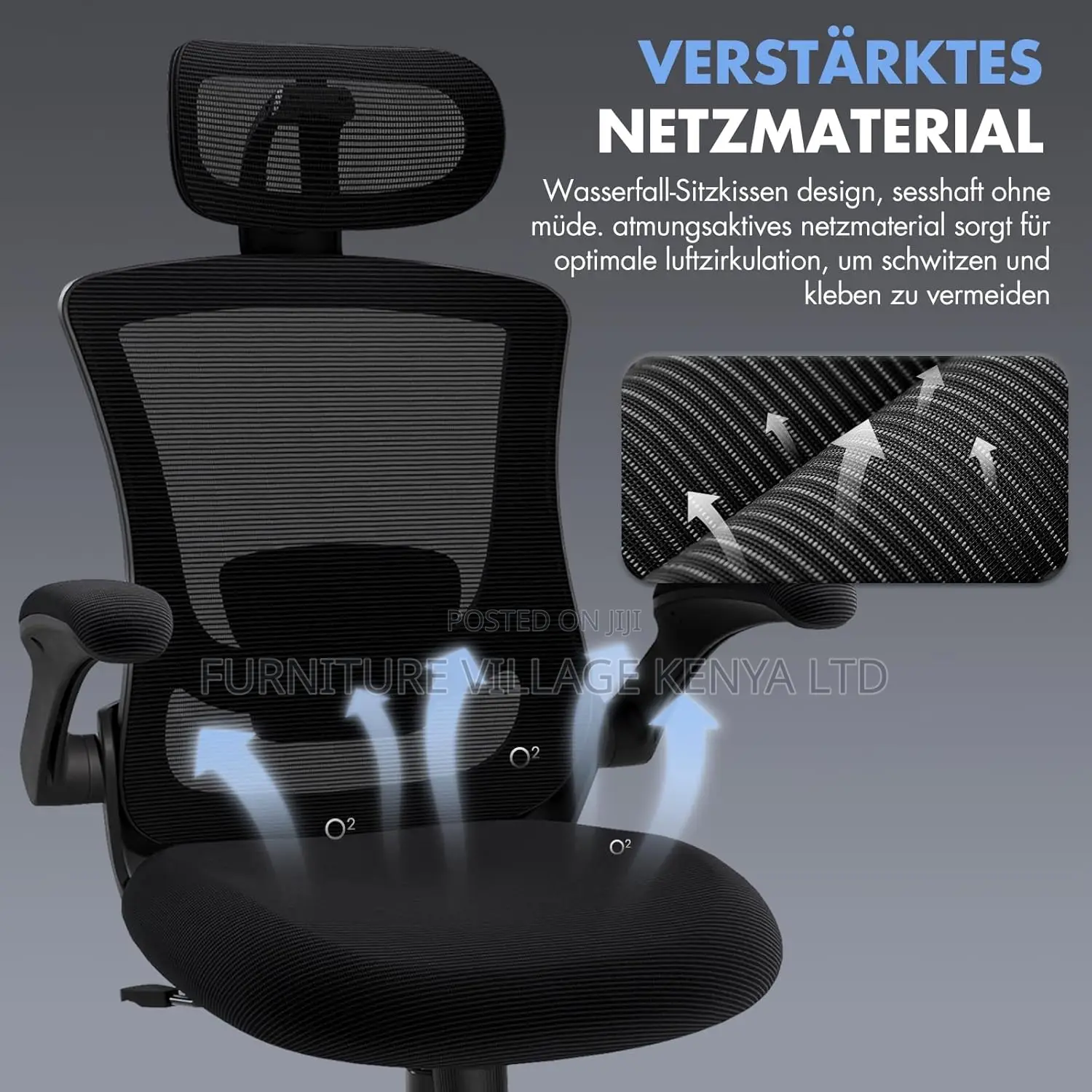 Seats; Ergonomic Office Chair With Lumbar Support