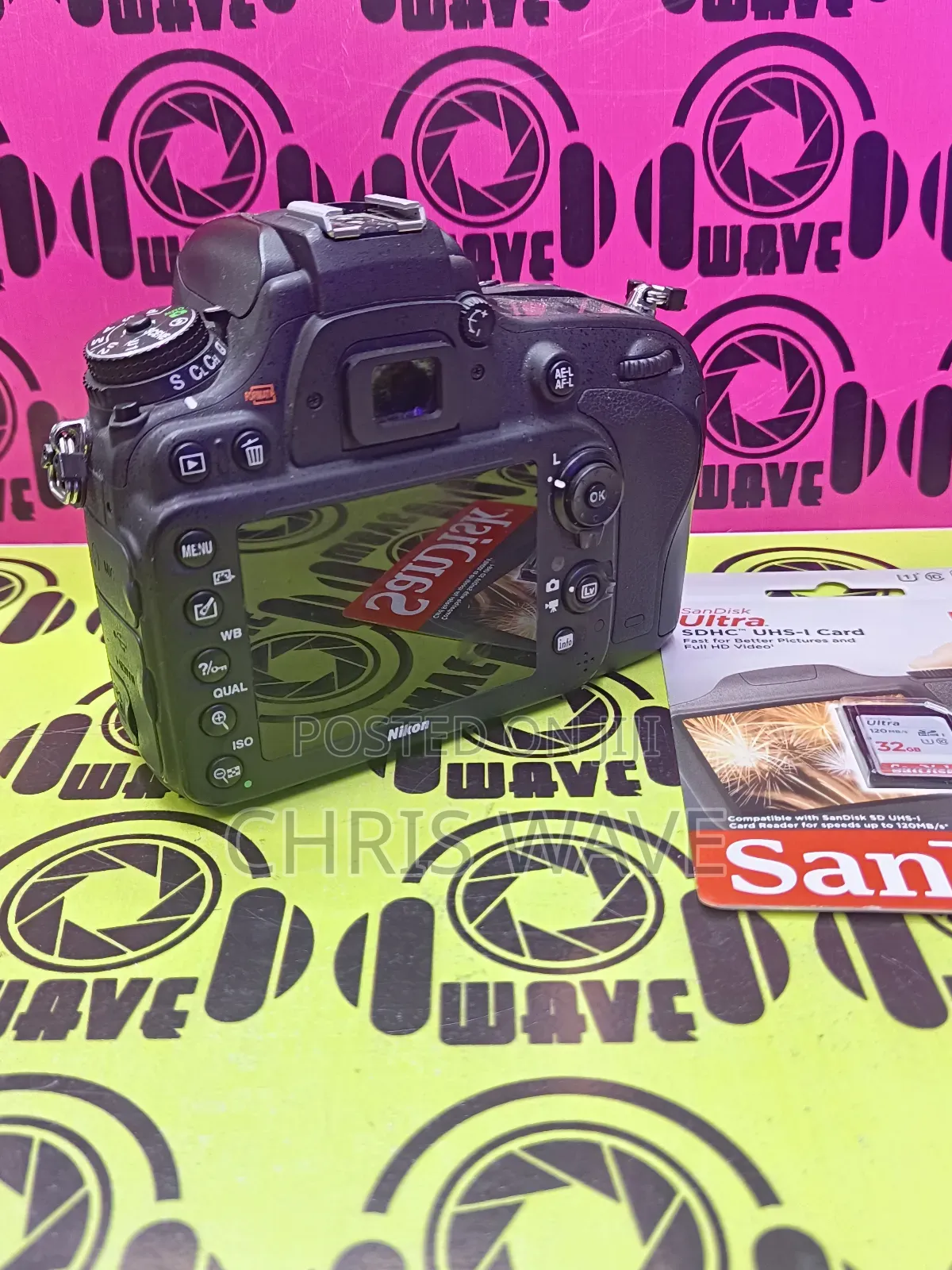 Nikon D600 Full Frame DSLR Camera With 32gb