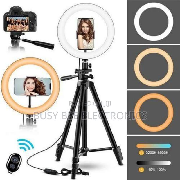 10inch Led Ring Light Professional Camera Stand - main view