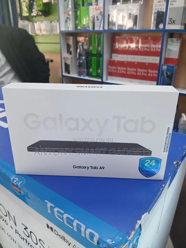 New Samsung Galaxy Tab A9 64 GB Black - thumbnail 3