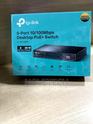 Tp-Link 9 Port Ethernet 10/100mbps Poe Switch 8 Poe+ Ports - main view