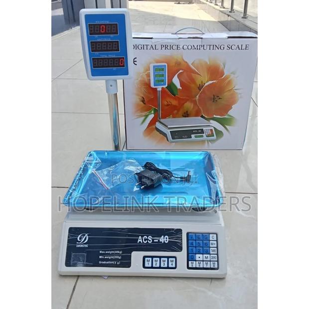 Digital Weighing Scale - main view