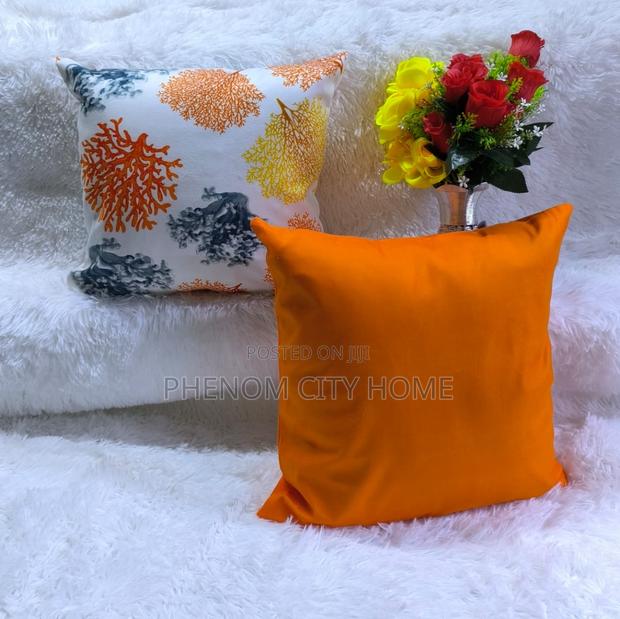 New Mix and Match Orange Themed Throwpillow Covers
