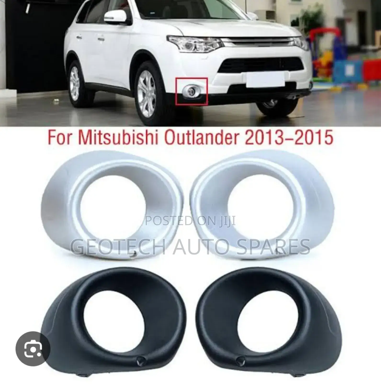 Mitsubishi Outlander Foglight Covers