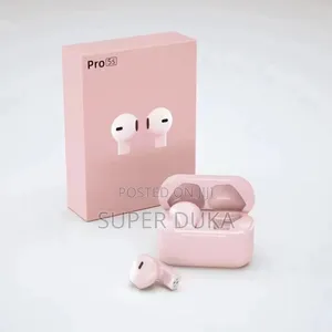 Pink Pro 5s Wireless Ear Buds.Bluetooth Sports Pods