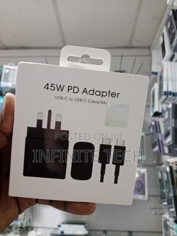 Samsung 45w Pd Adapter Plus C To C Cable - main view