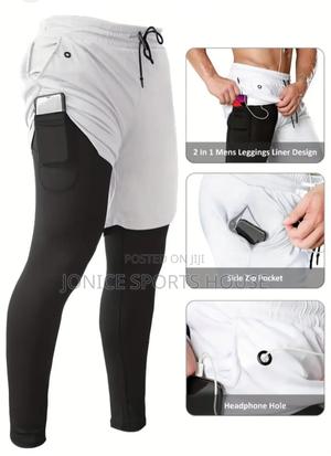 Gyms Shorts With Leggings - thumbnail 2