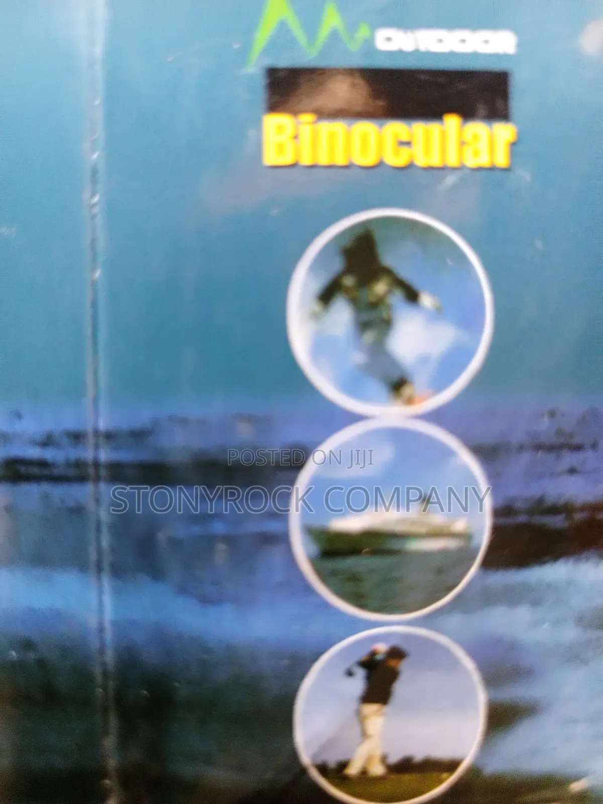 Binoculars Magnifying Lences Glass Blue Eye for Tourists ×60