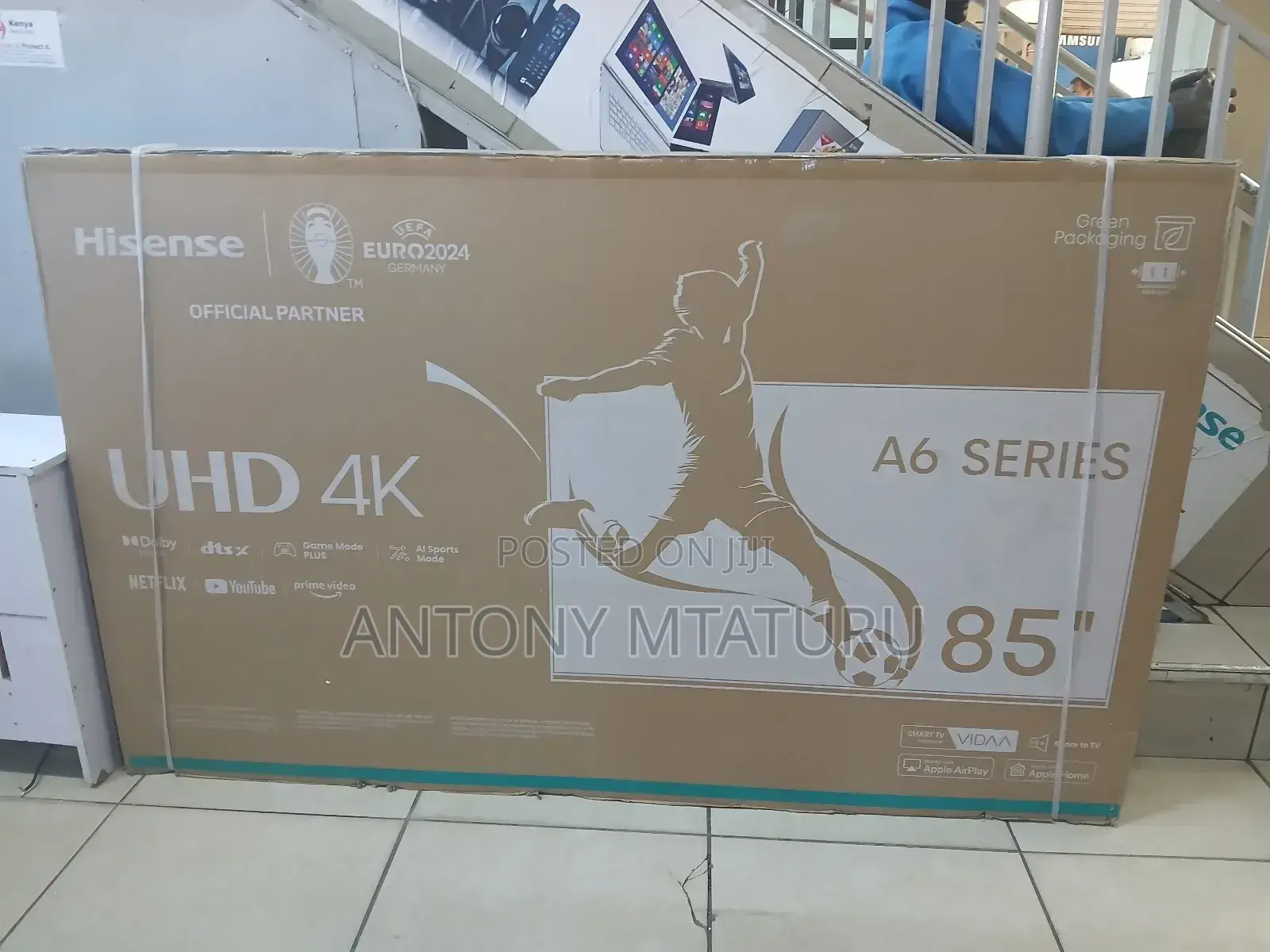 Hisense 85a7h Uhd Vidaa Smart Tv