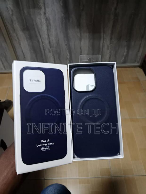 iPhone 14 Promax Leather Magsafe Phone Case - main view