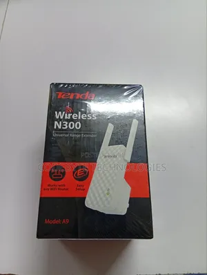 Tenda A9 Wireless N300 Universal Range Extender (300mbps)