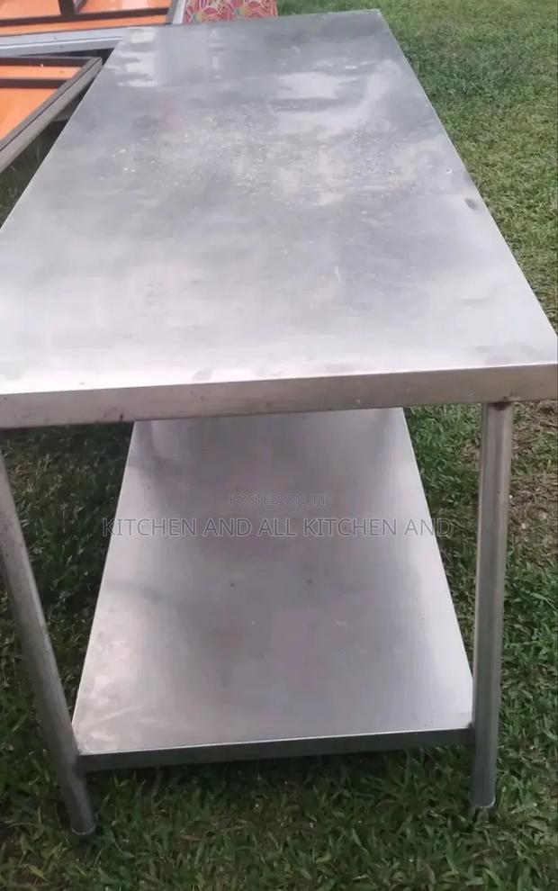 Stainless Steel 2 Tier Work Bench