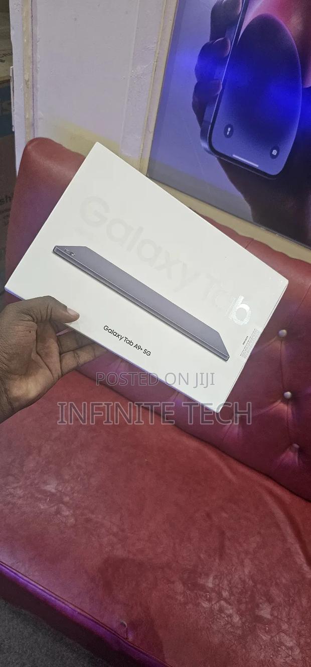 New Samsung Galaxy Tab A9+ 128 GB Black - thumbnail 3