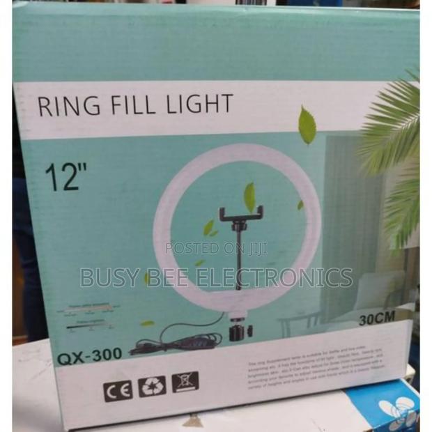 12" RGB Ring Fill Light With Stand, Ring Fill Light - main view