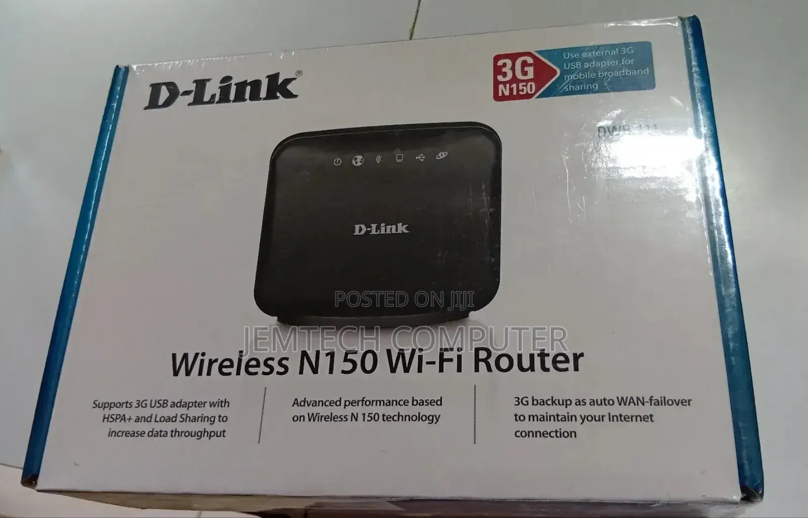 D-Link Wireless N150 Wi-Fi Router DWR-111