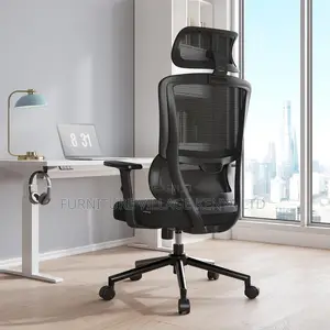 Ergonomic Desk Chair With Adjustable Headrest