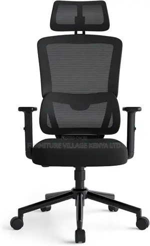 Ergonomic Desk Chair With Adjustable Headrest