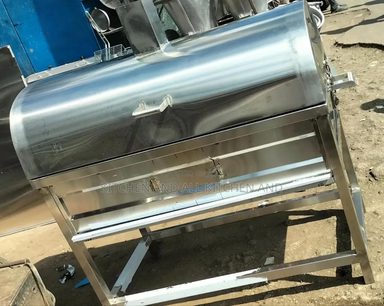 New Closed Stainless Steel Choma Grill