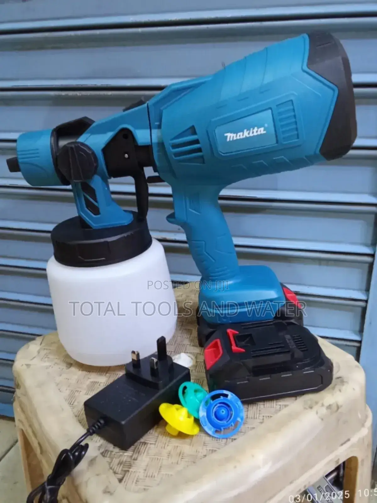 Makita Cordless Spray Gun 88V Adjustable Nozzle for Finest Painting