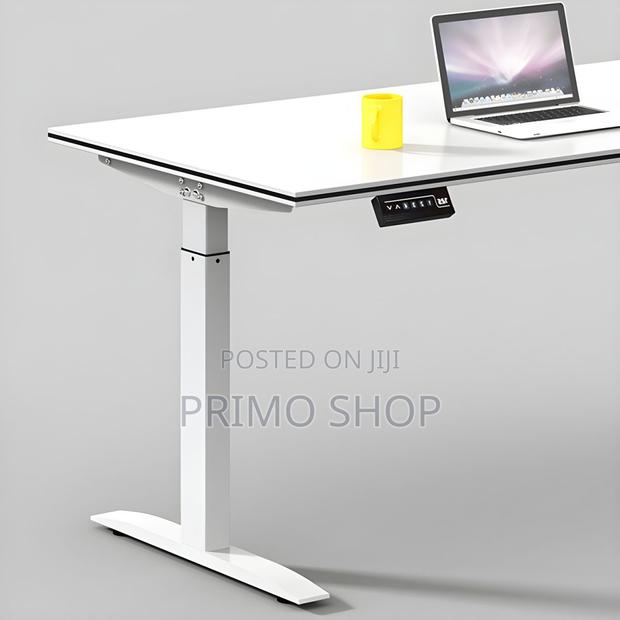 Office Tables: Adjustable Standing Desk Shape in Rectangle - thumbnail 2