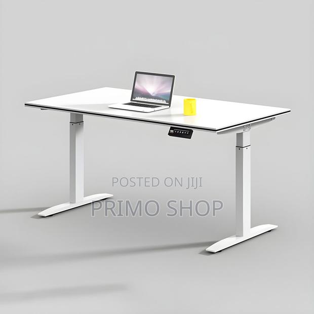 Office Tables: Adjustable Standing Desk Shape in Rectangle - thumbnail 4