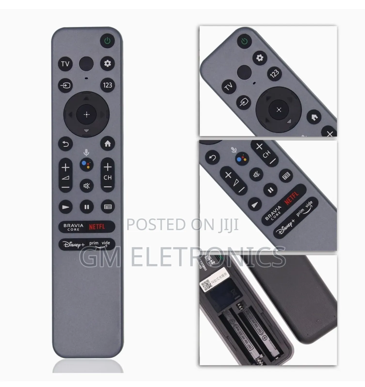 Sony Voice Remote-RMF-Tx900u Kd-43x72k Kd-43x73k Kd-43x80k