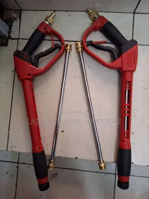 Red Electric Pressure Washer Gun