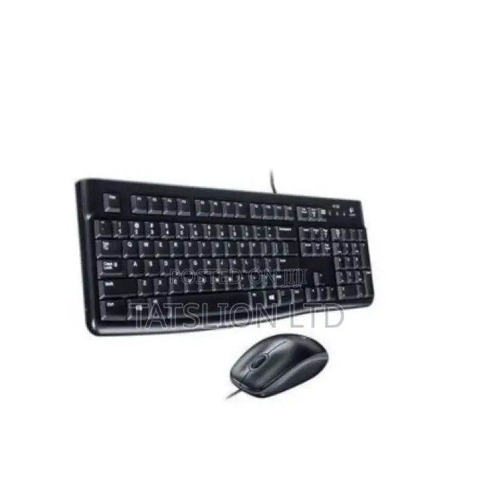 Logitech Mk 120 Usb Wired Keyboard Combo