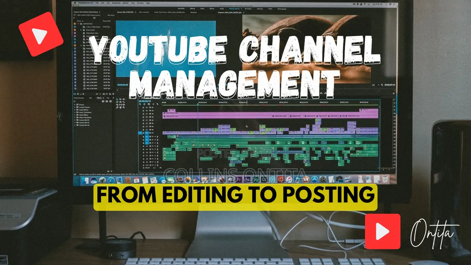 Youtube Channel Management Plus Video Editing And Thumbnails