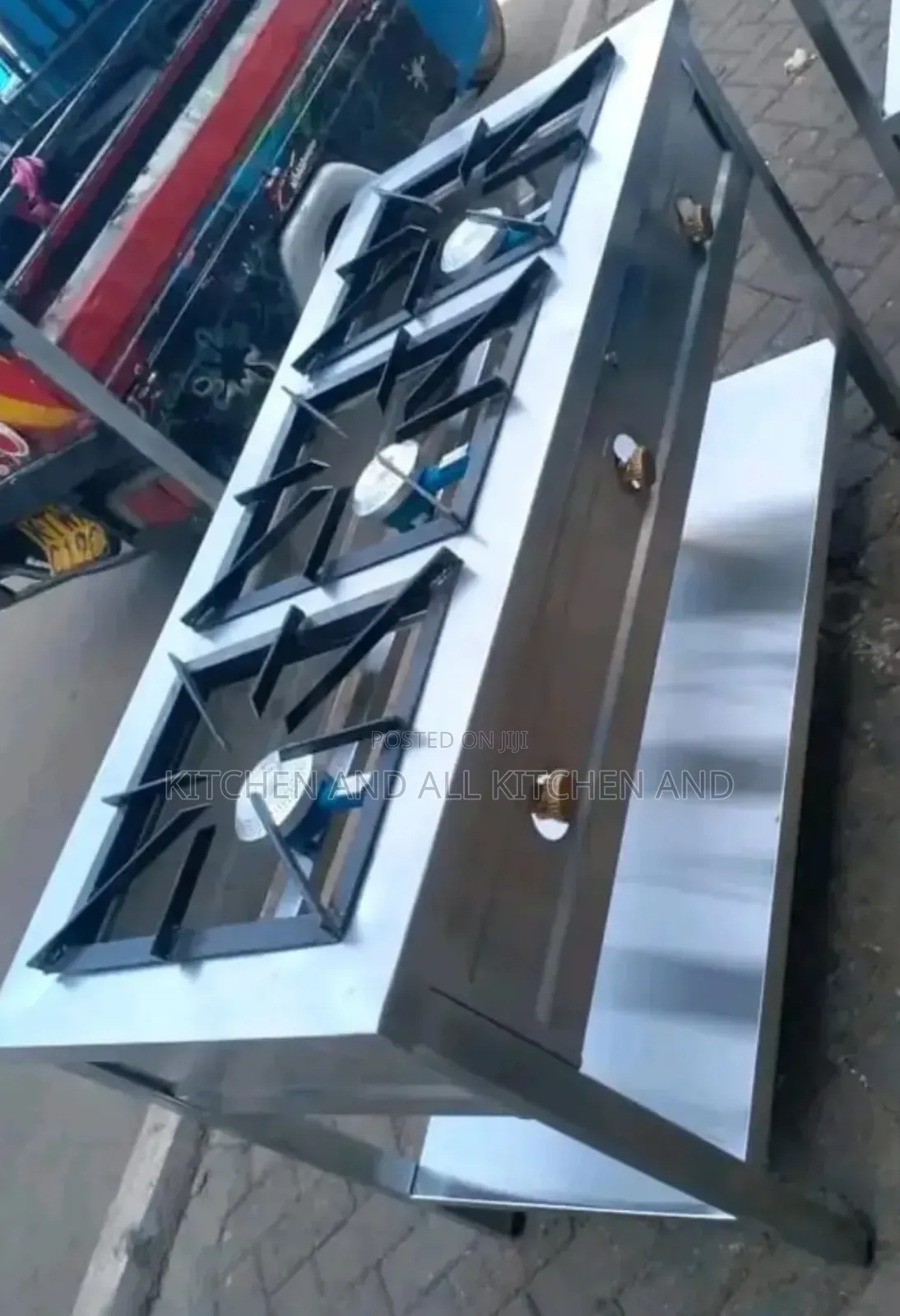 New Stainless Steel 3 Burner Gas Cooker