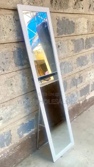 Full Length White Dressing Mirror ; Size 136 Cm * 37 Cm