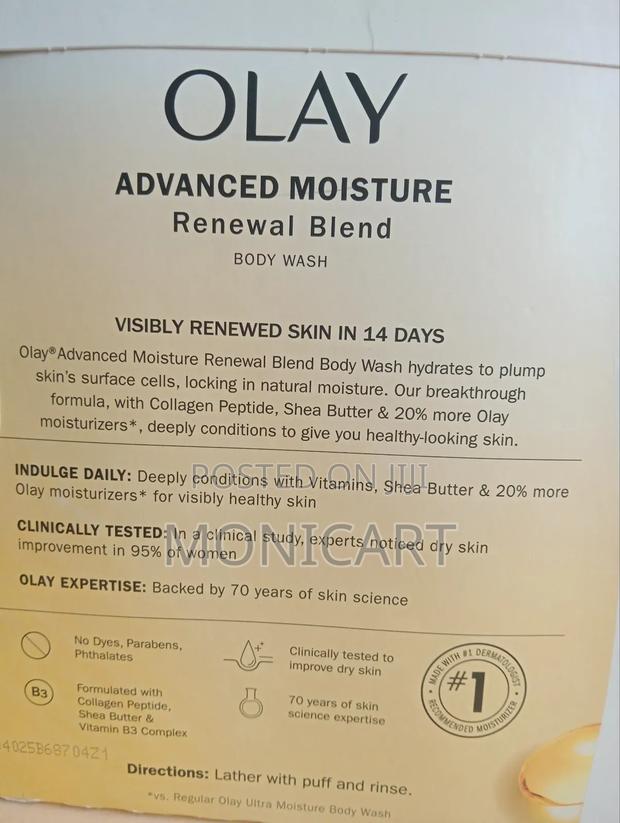 Olay Moisture Renewal Blend Body Wash - thumbnail 2