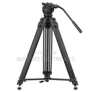 Vt-1500 Black Professional Video/Camera Tripod Kit - thumbnail 2