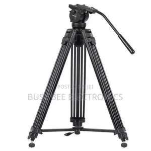 Vt-2500 Black Professional Video/Camera Tripod Kit