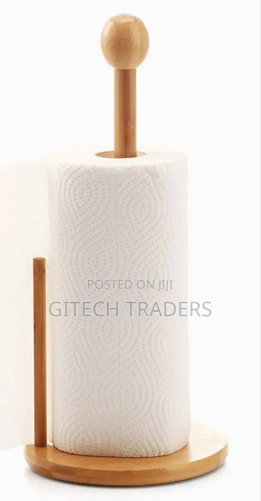Bamboo Tissue Holder