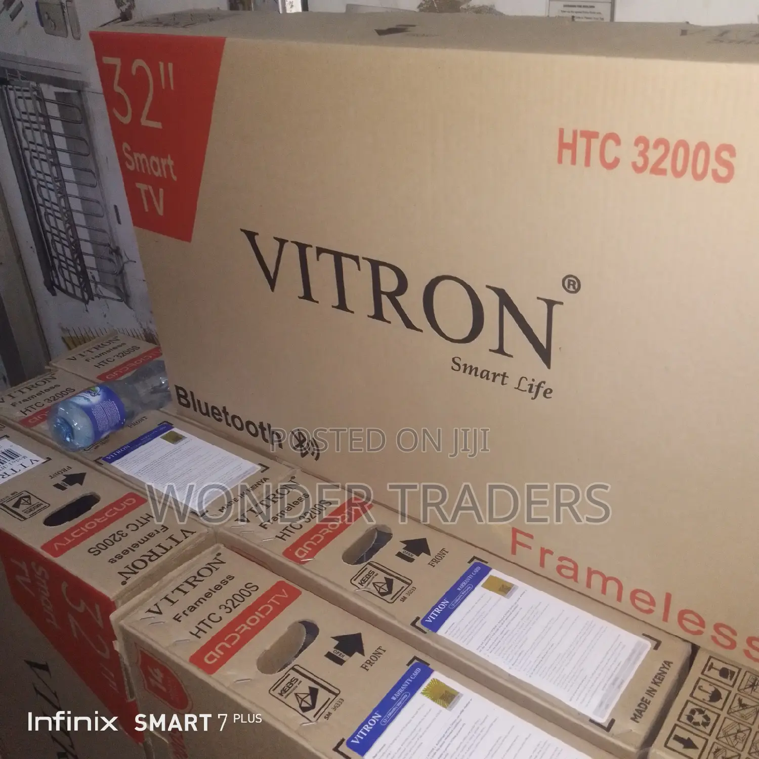 Vitron 32" Smart Led Powered by Android Frameless Tv