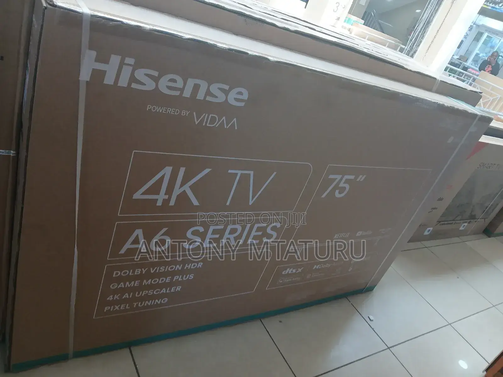 Hisense 75 Inch Uhd Smart Led Tv 75a71hken