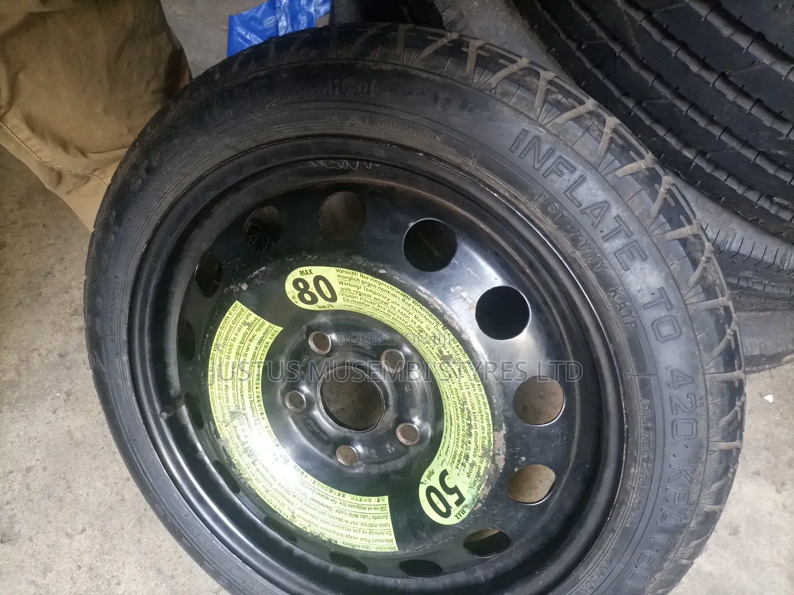 Vw Spare Tyres Size 16