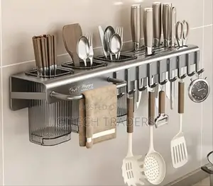 *Wall Mounted Cutlery Holder