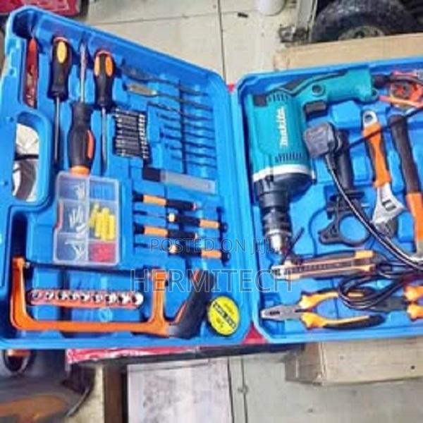 Electrical Toolbox With Cordless Drill