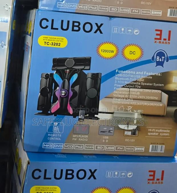 3.1 Musimax Subwoofer Speaker - B T System - main view