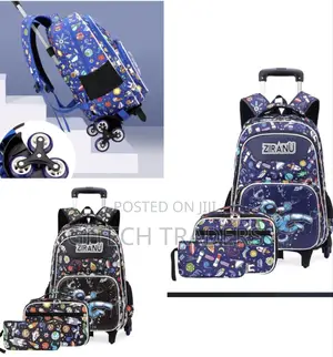 Bag for Boys Children Wheeled Backpacks for School Kids