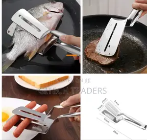 *Metallic Food Tongs