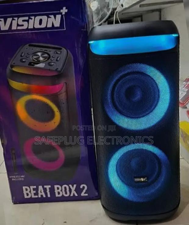 Portable Travel Speaker - Vision + Vp6bb2 Beatbox 2