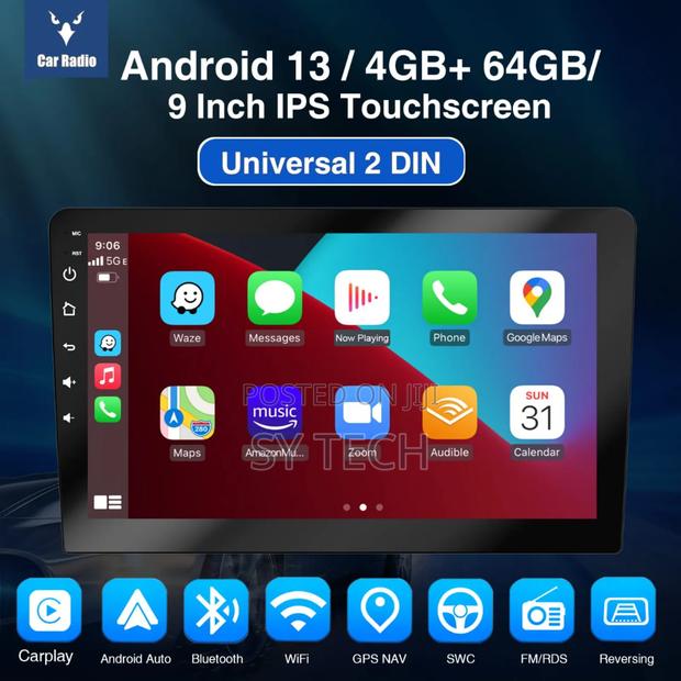 4gb 64gb Car Android 10 Inches With Built-in Carplay