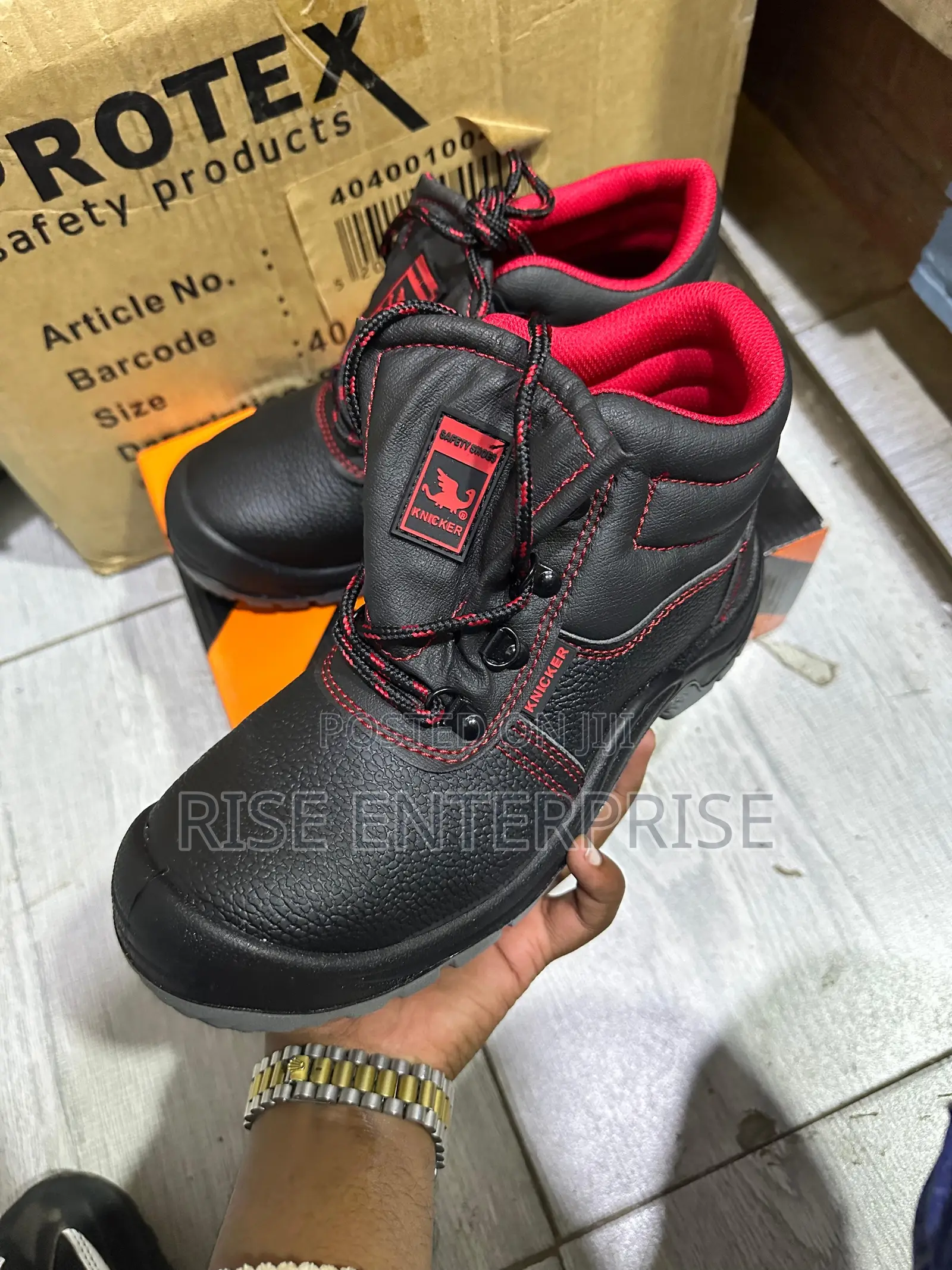 Knicker Safety Boots Shoes. 37-46