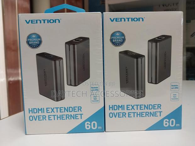 Vention Hdmi Network Cable Extender 60m Gray Aluminum Alloy - thumbnail 2